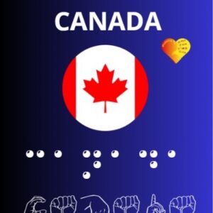 Canada 2 plantillas en Señas & Braille.