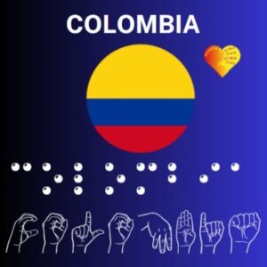 Colombia 2 Plantillas  en Señas & Braille PDF